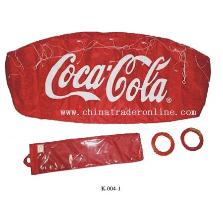 Coca Cola Parafoil Kite from China